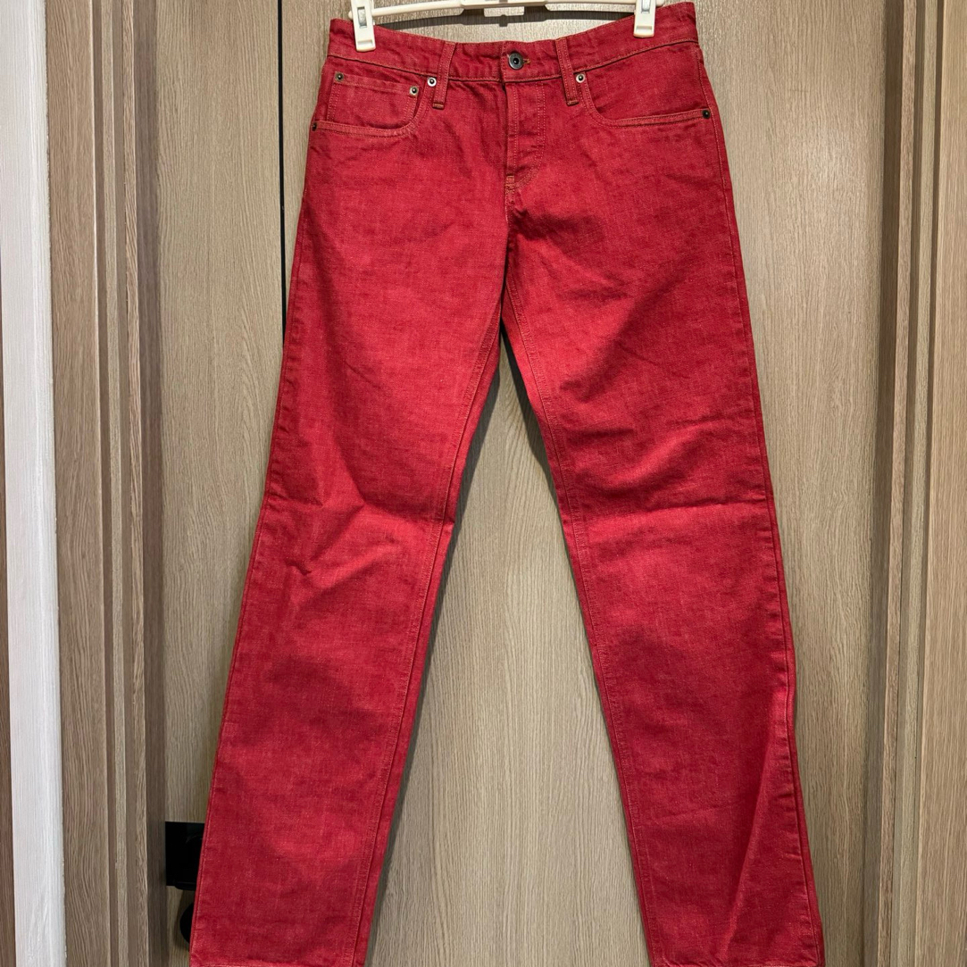 未使用 MIU MIU/缪缪 水洗做旧牛仔裤  秀款 女款