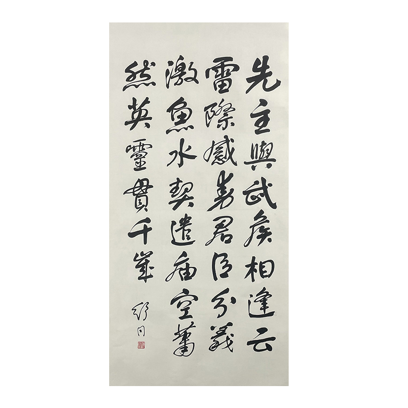 c-2503舒老师书法托底68*136cm