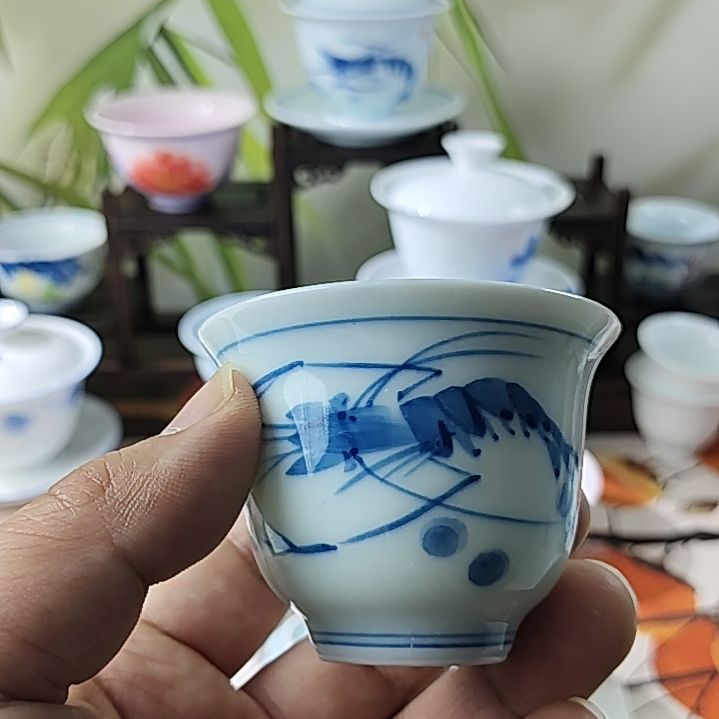 景德镇手绘陶瓷杯子