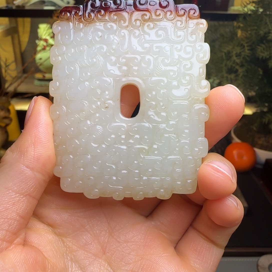 和田玉（糖玉）颈饰未镶嵌