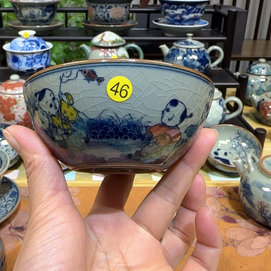 景德镇陶瓷手绘茶具