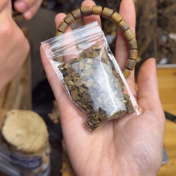 沉香沉香碎屑海南白棋6克