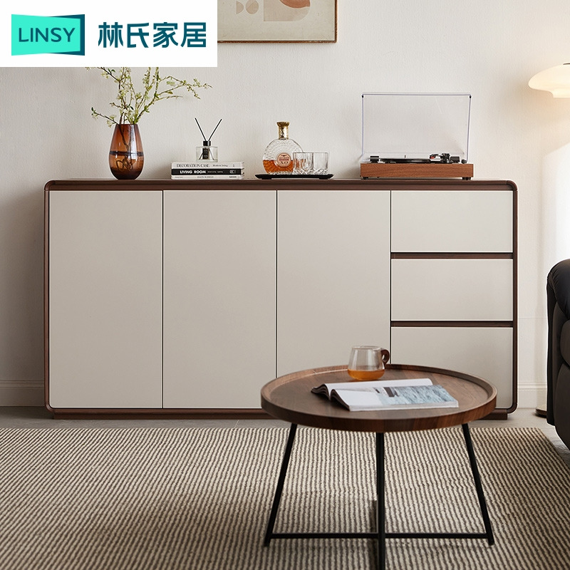 林氏家居现代简约餐边柜置物茶水柜靠墙小户型客厅厨房家用RU1T