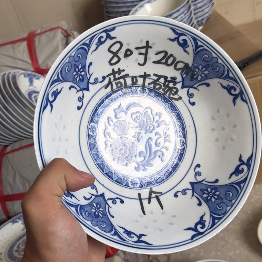 景德镇高温细白瓷餐具