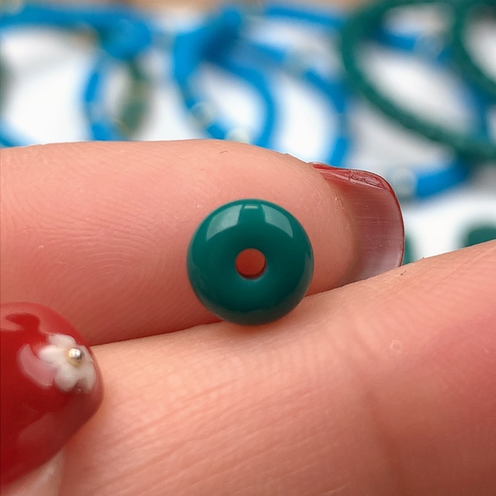 绿松石车挂未镶嵌蓝*