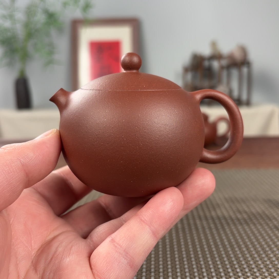 紫砂茶壶黄龙山原矿紫砂壶