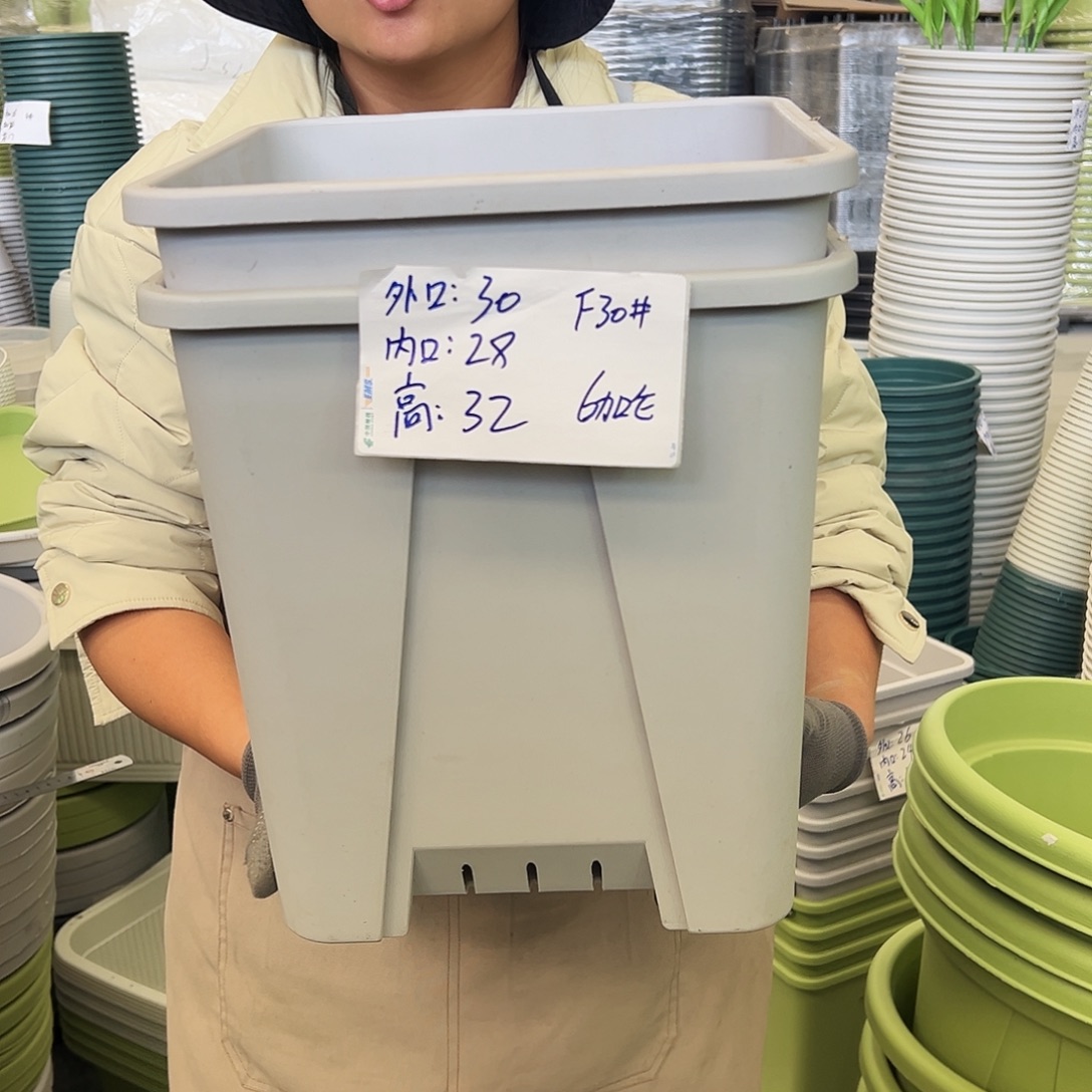 方盆F30#灰白色3个无托