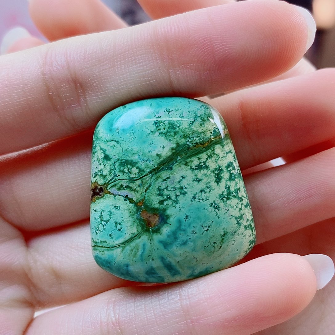 未镶嵌绿松石珠宝奇石