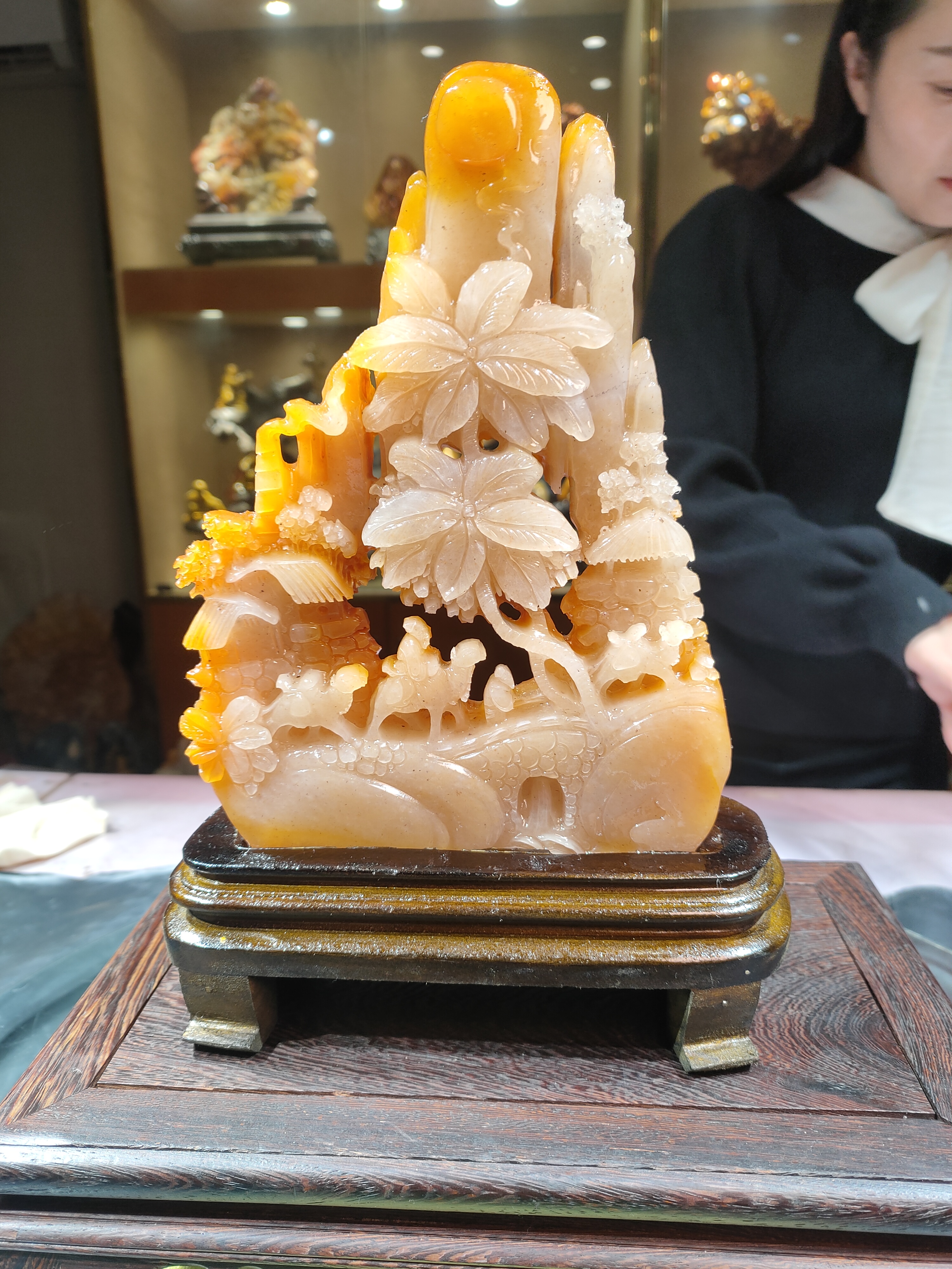 奇石摆件批发链接1号