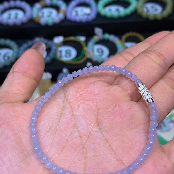 翡翠未镶嵌手链翡翠3+