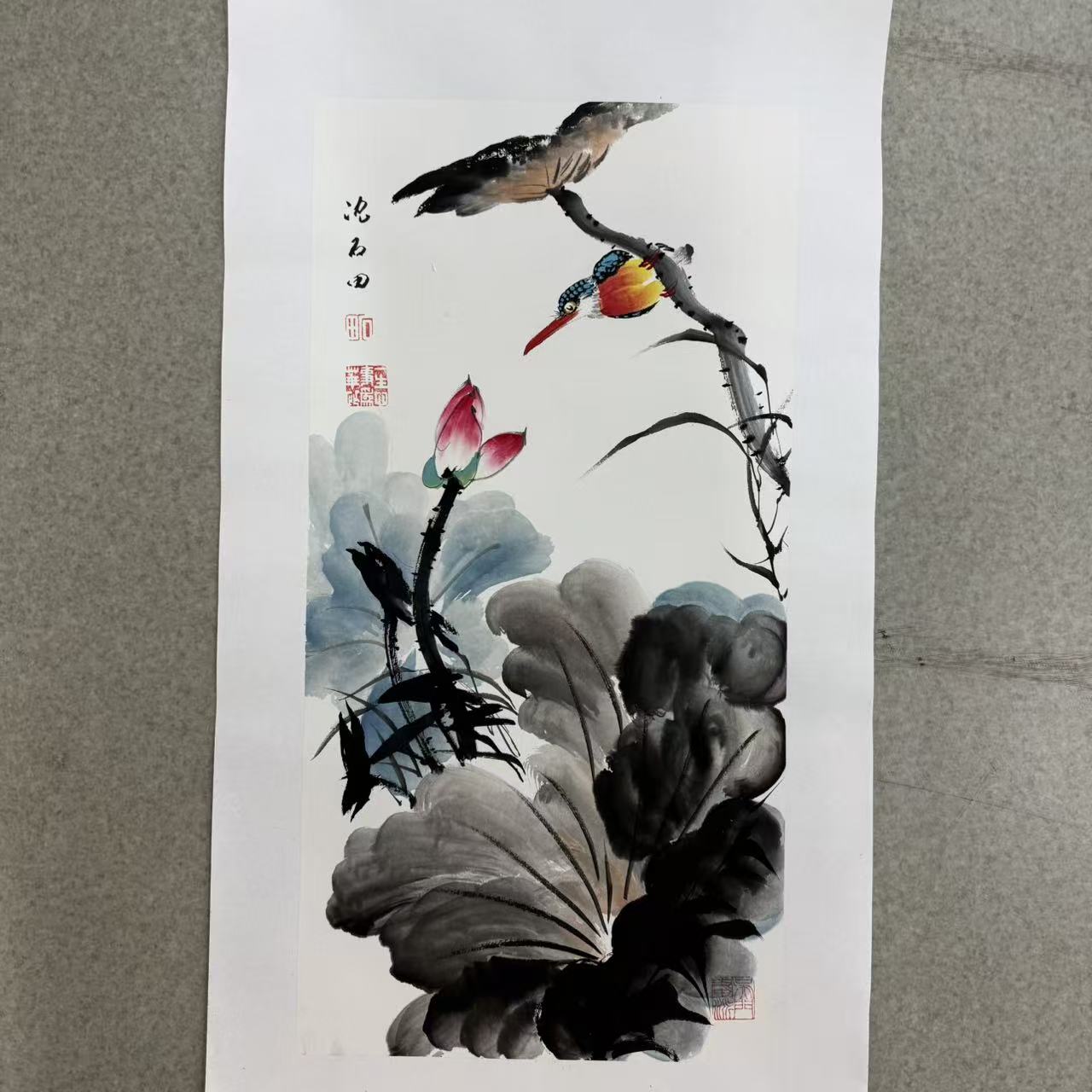 沈石田绘画2pc花鸟