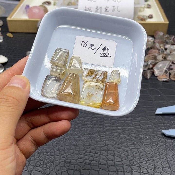 水晶珠宝半成品未镶嵌13