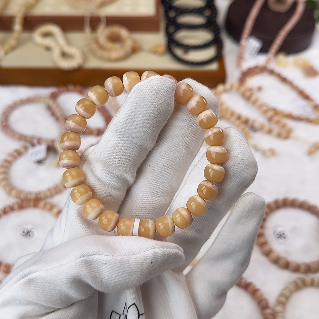 驼骨手串/手链荆**伯驼骨三花9老型