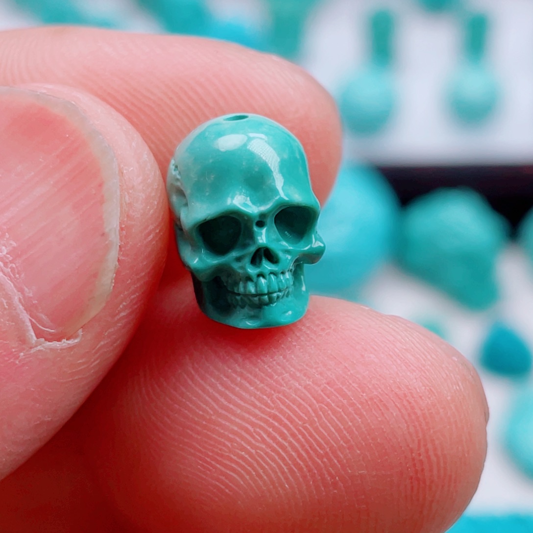 绿松石未镶嵌吊坠(不含链)