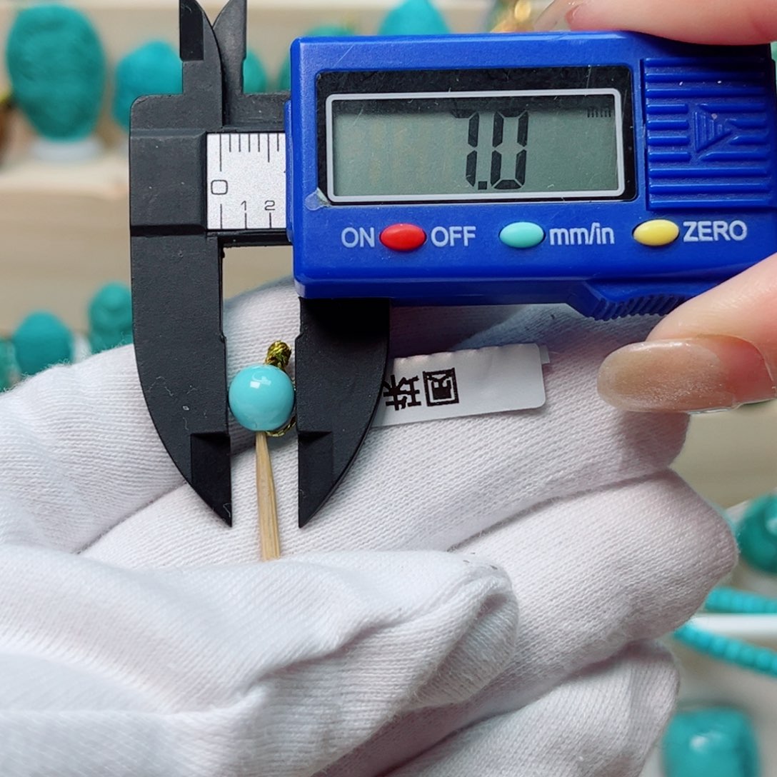 绿松石圆珠未镶嵌