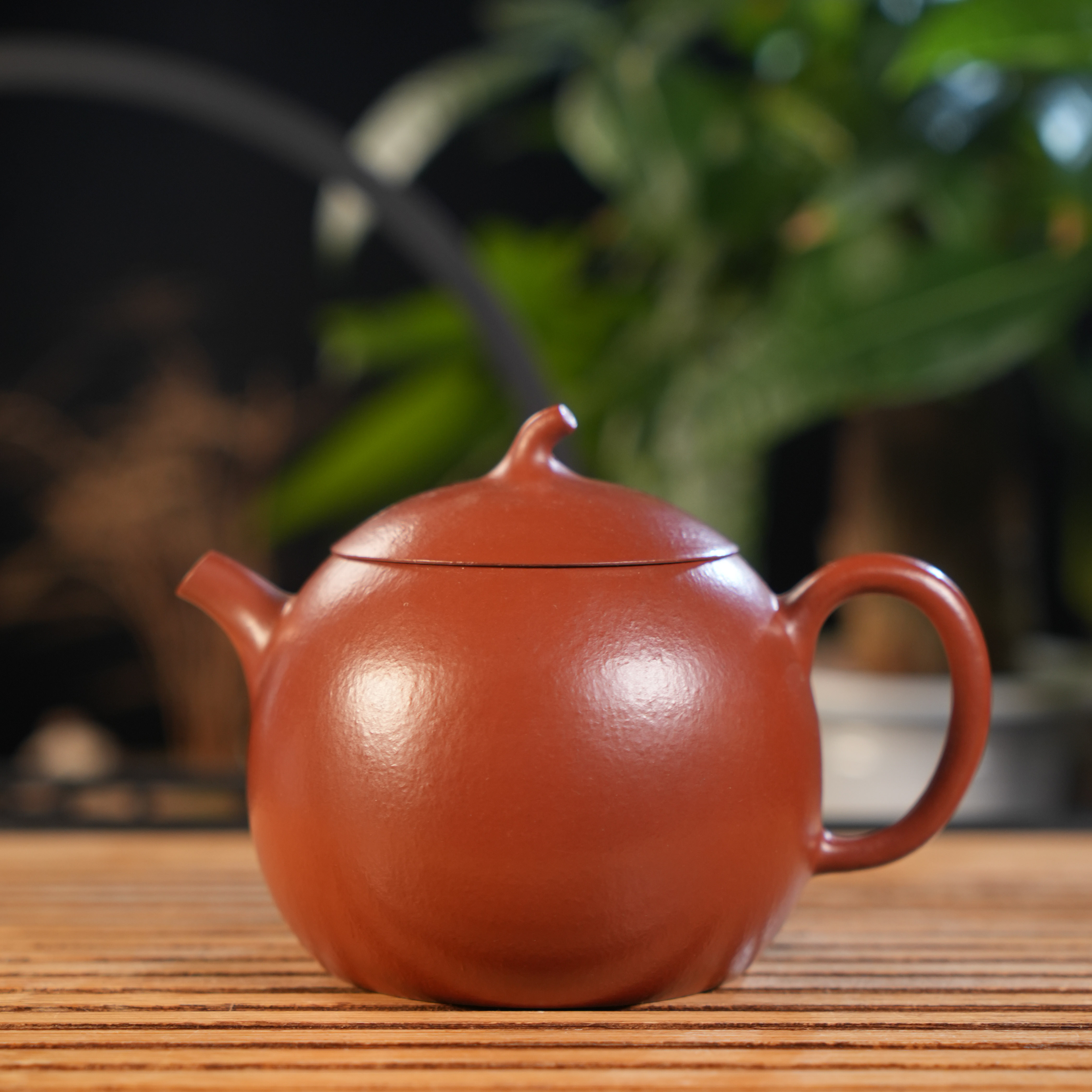 GSJZ3-44  宜兴手工紫砂    茄瓜