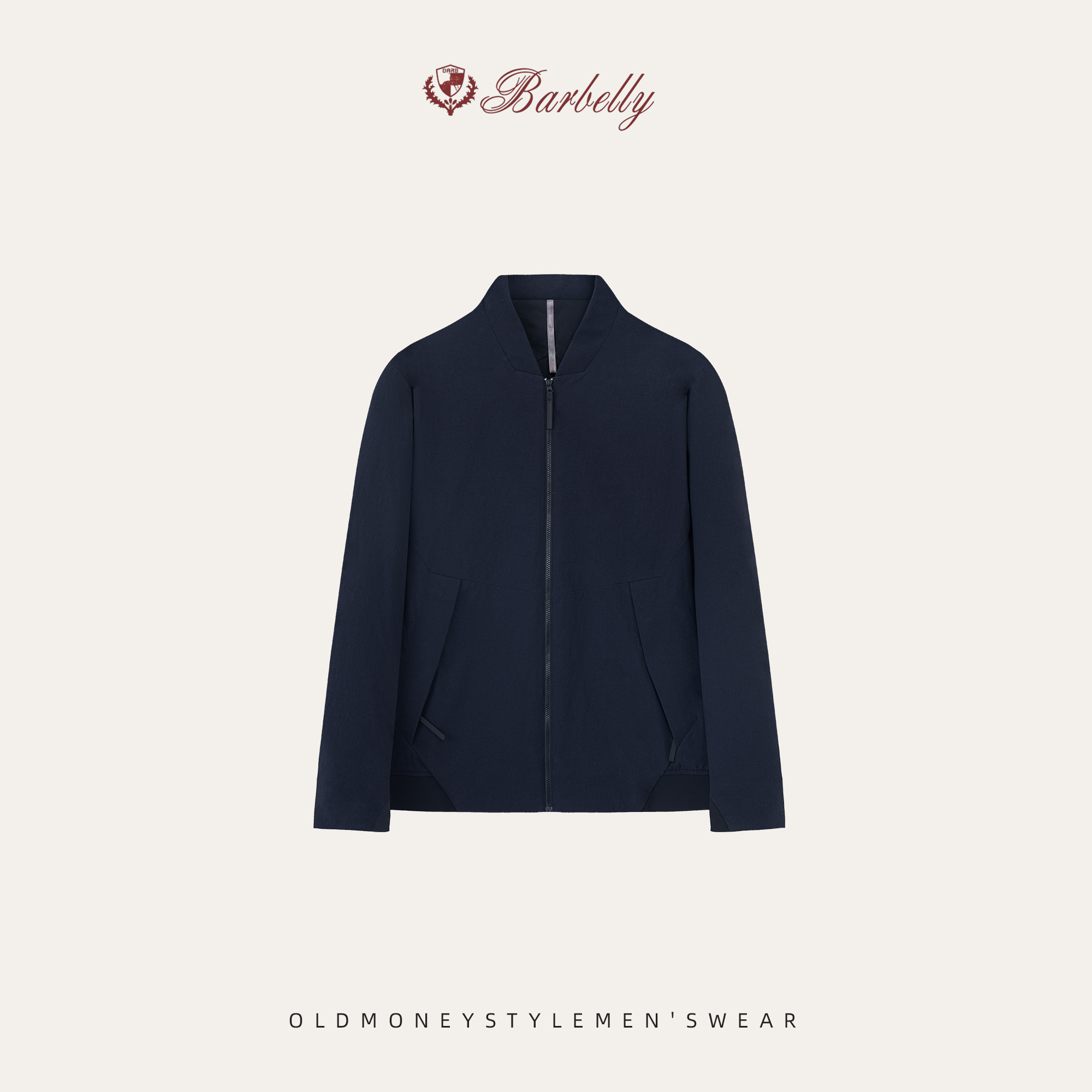 Barbelly娜先生「商鸟系列」东丽三防面料P棉飞行夹克棉服SN80460商品图