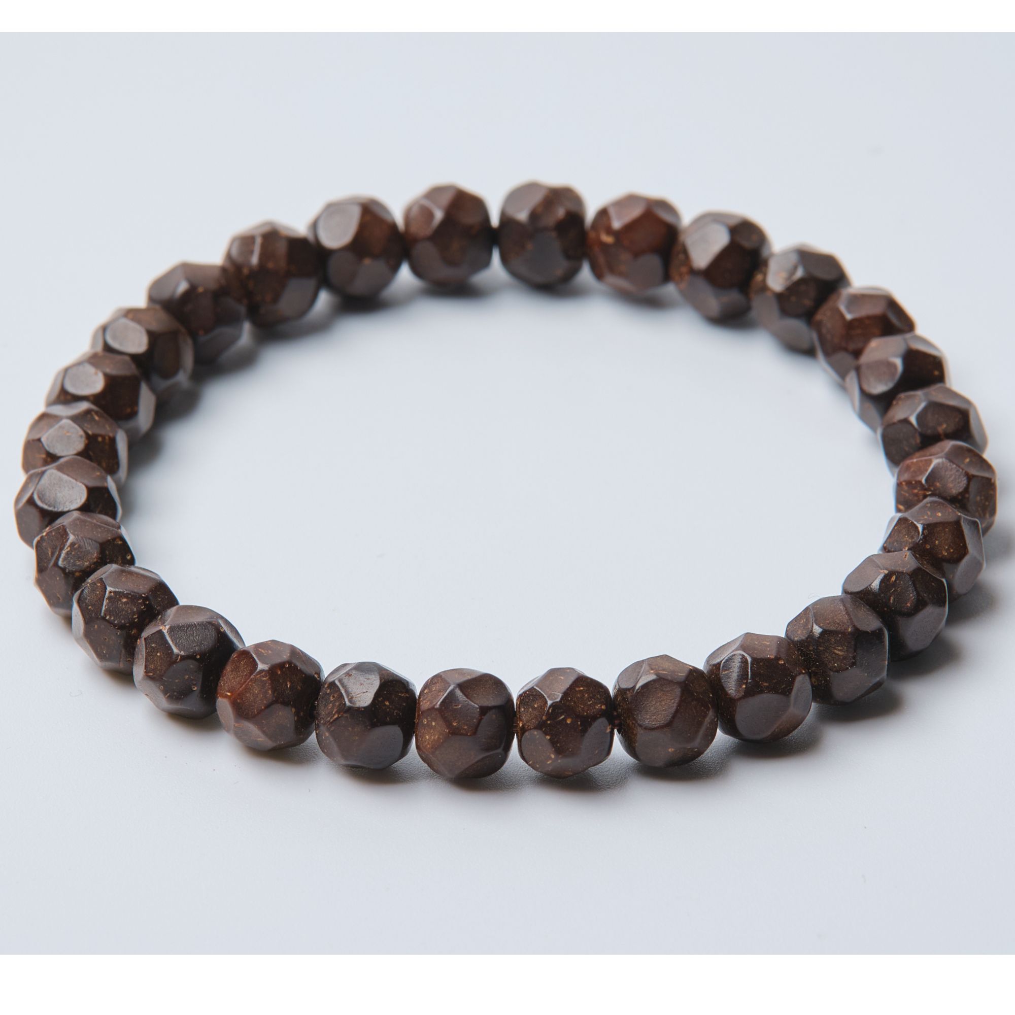 木衍Muyan-天然原生态手工雕刻椰蒂8mm无相手持手串椰蒂手串