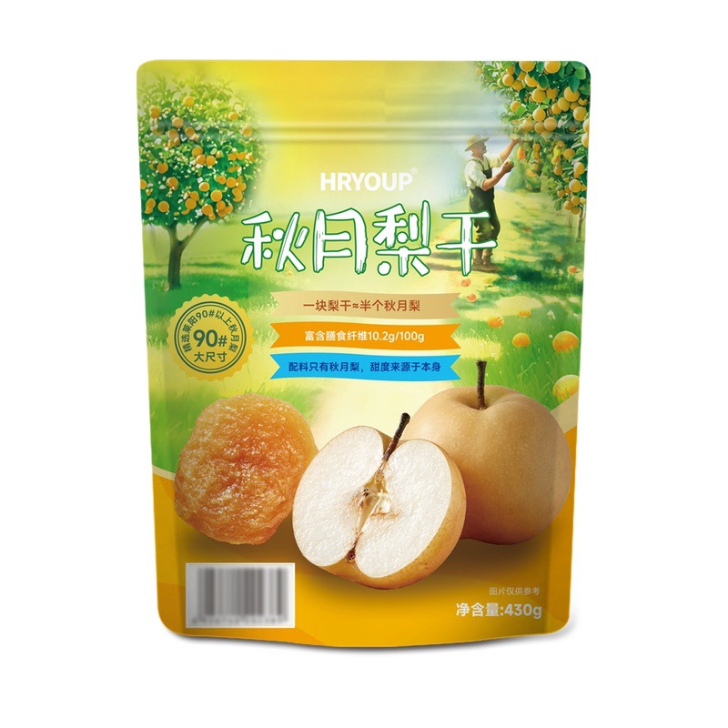 【山姆 ·盒子鲜生】430g/袋HRYOUP 秋月梨干 独立小包装 口感软糯