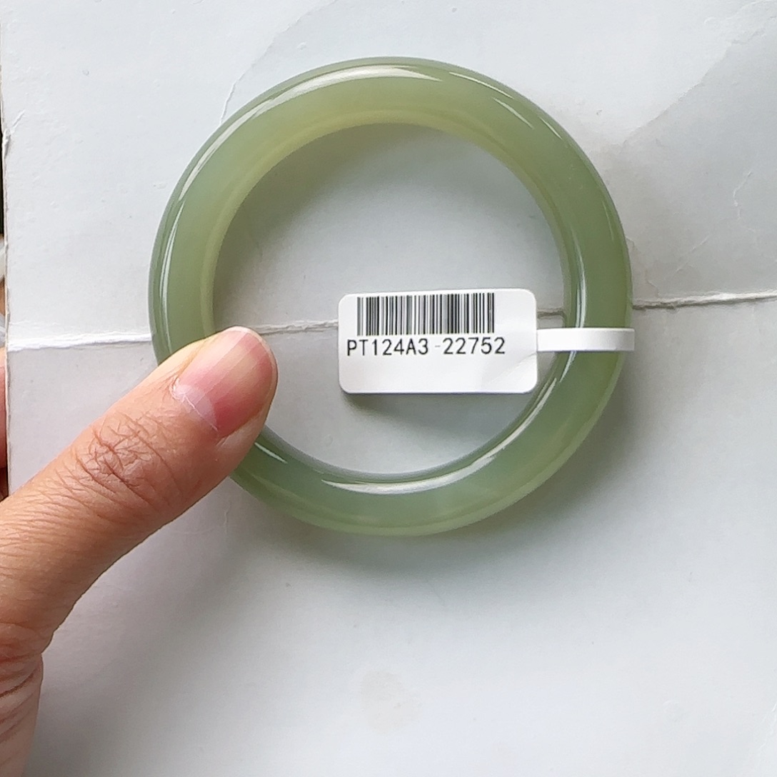 和田玉手镯未镶嵌52