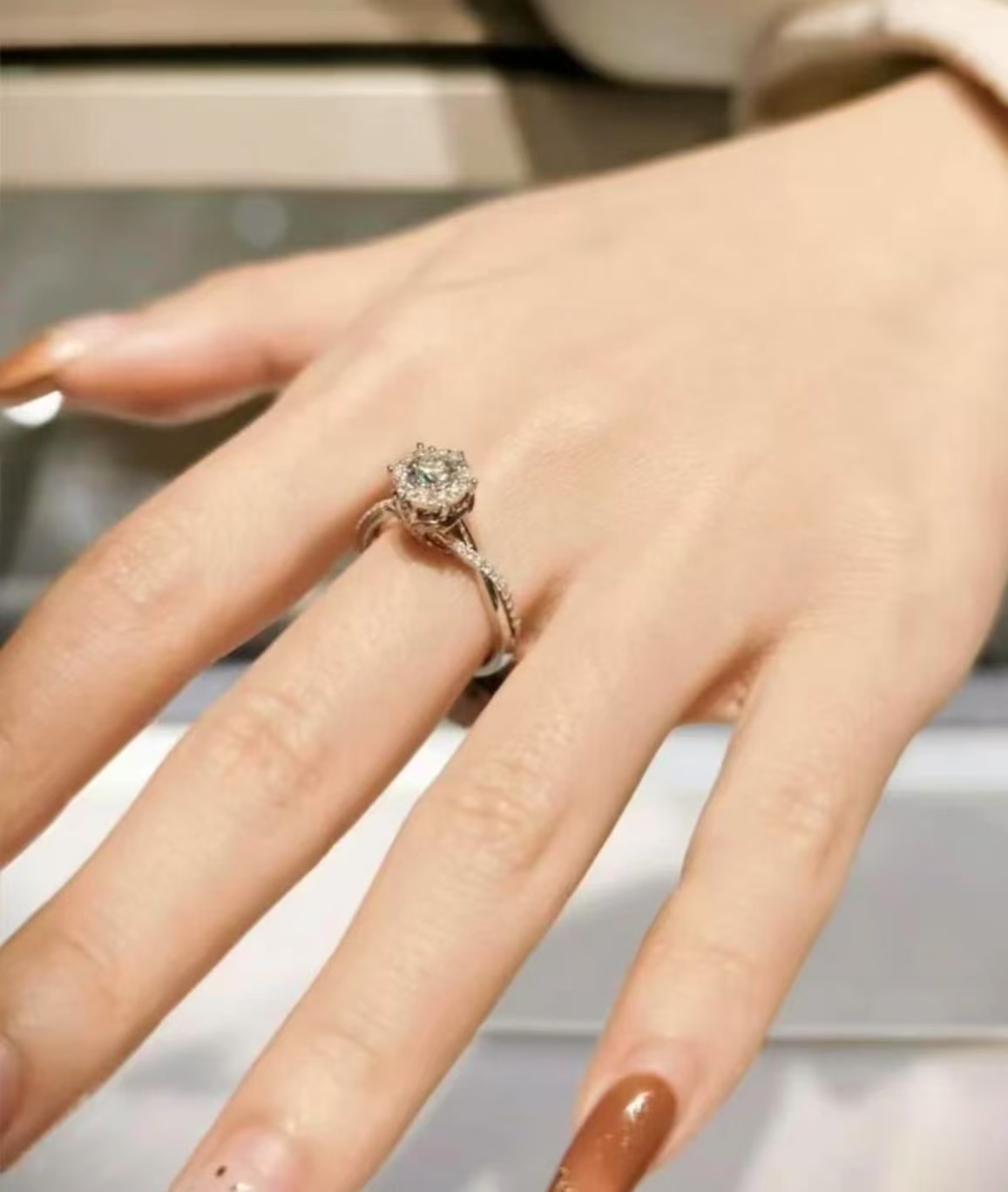 [南非甄选】NFZX  私人定制 王室庄园女戒2.0CT