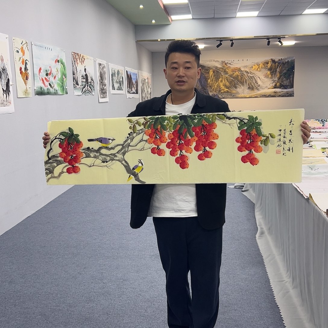 国画国画作品宣纸纯手绘