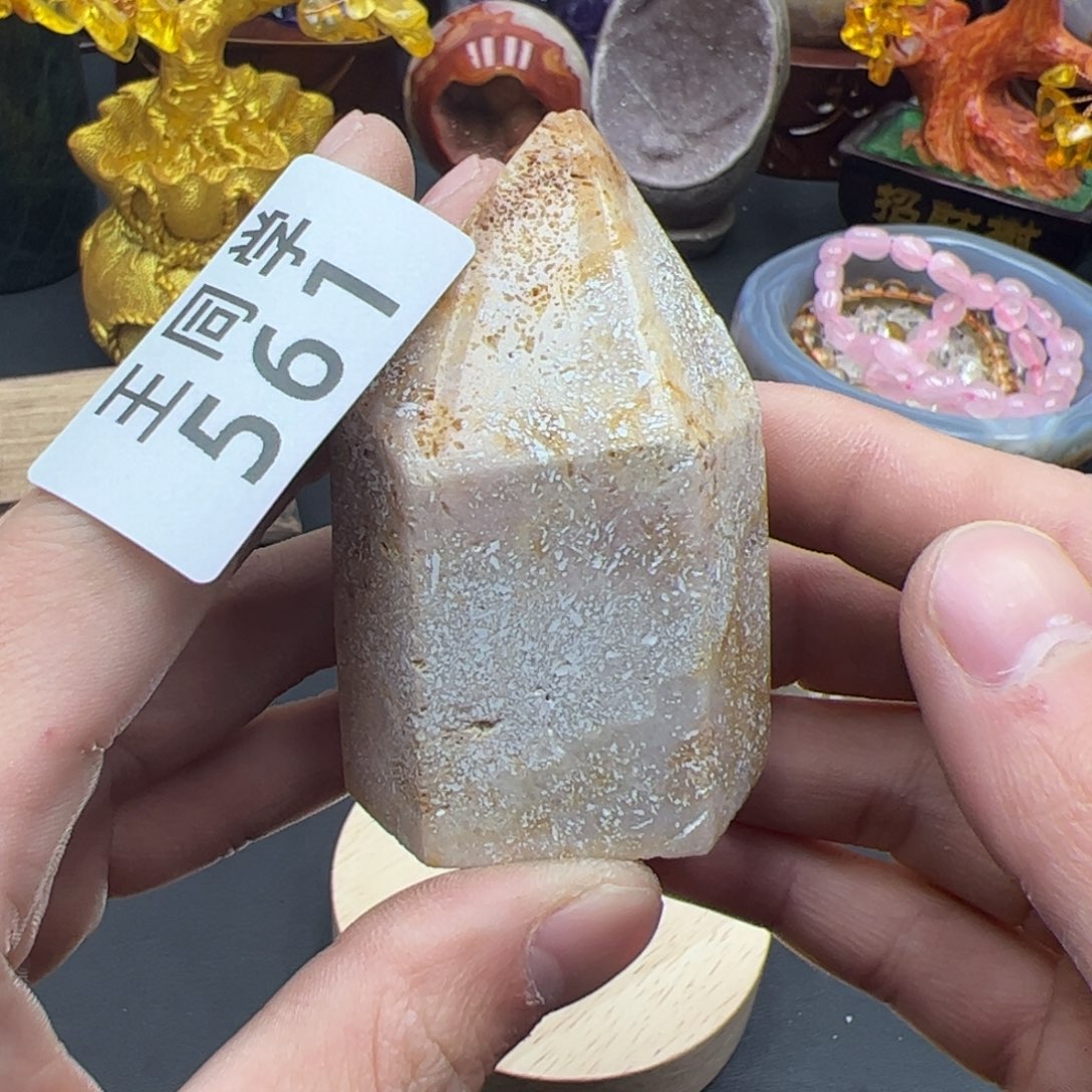 紫晶水晶摆件未镶嵌561