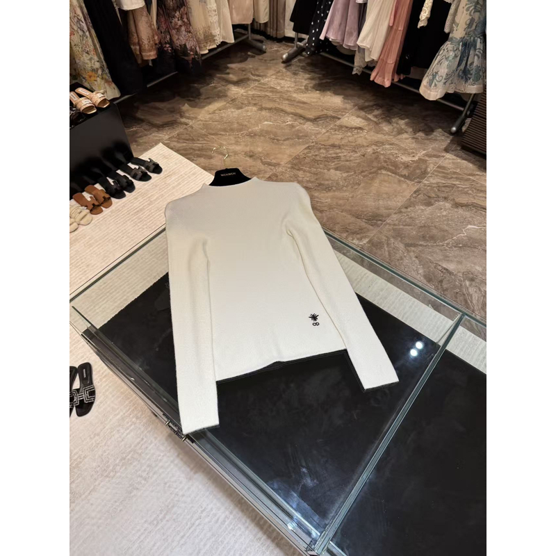 WW2025新款女士时尚百搭长袖套头针织打底W202064