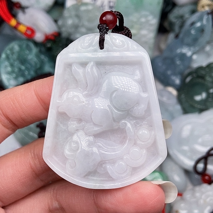 颈饰未镶嵌翡翠翡翠