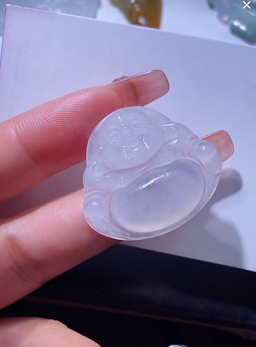 天然翡翠未镶嵌翡翠佛公