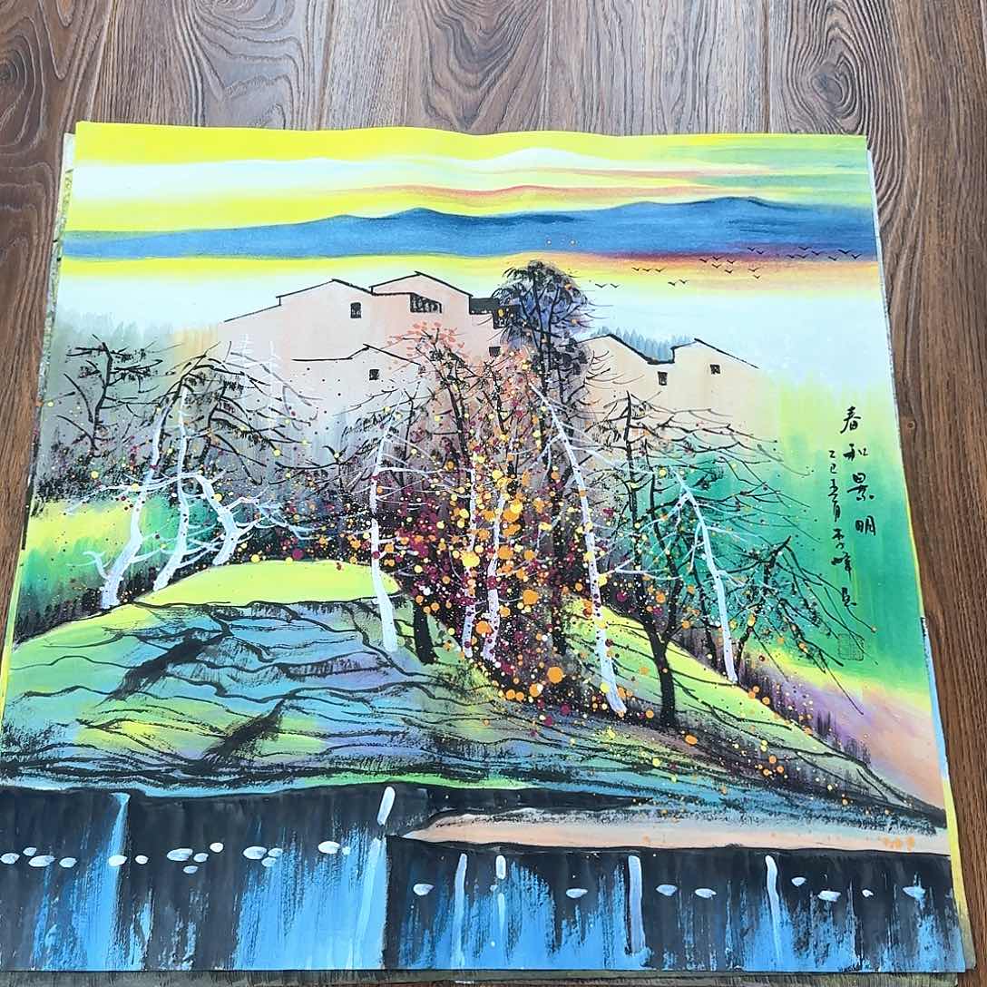 国画国画作品集一个