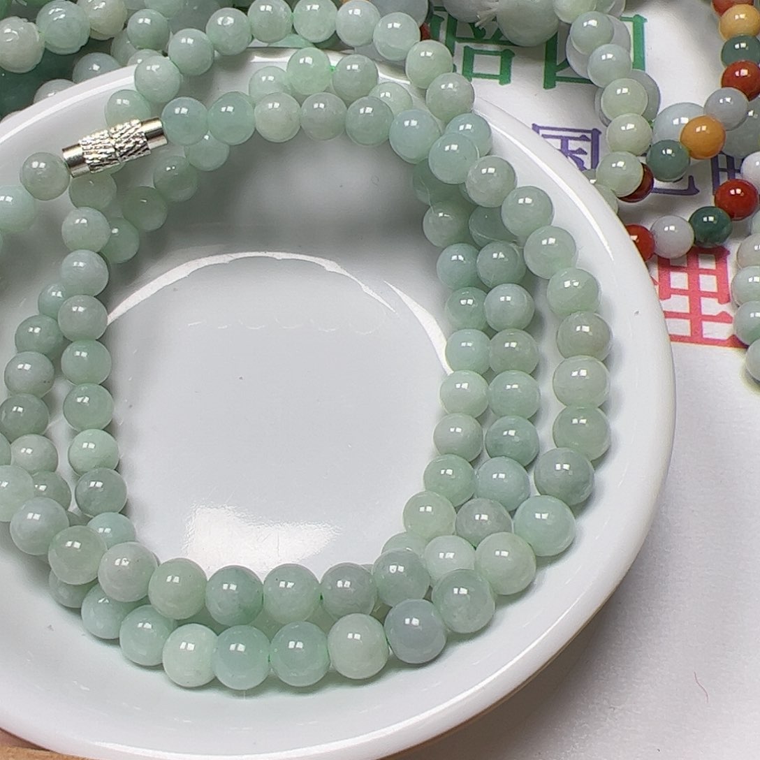 【闪购商品】翡翠手链未镶嵌竹*外卡5++