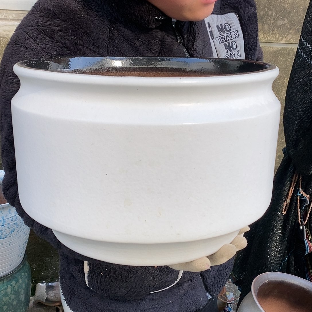 紫砂花盆正品口30高21