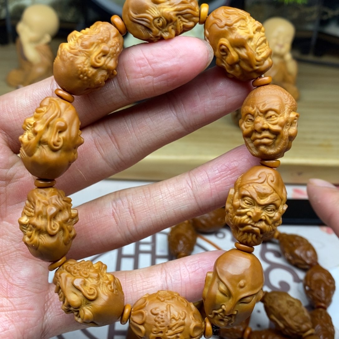 橄榄核手串/手链橄榄核雕工艺手串