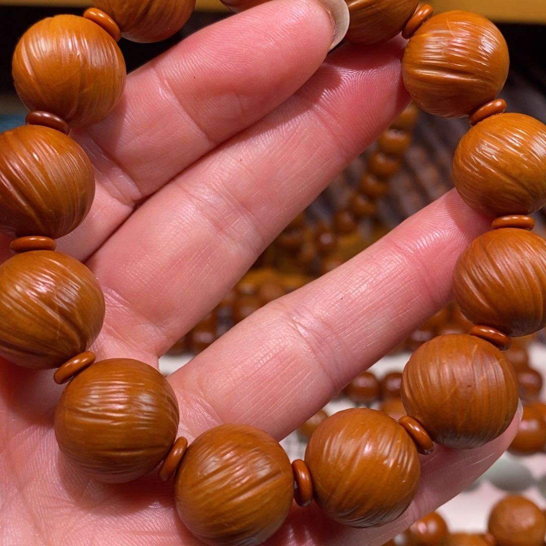 手串/手链橄榄核定风珠1.6