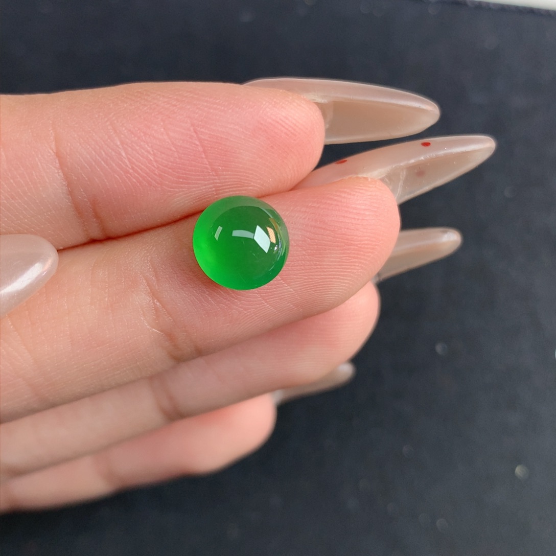 翡翠裸石萍****）翡翠翡翠