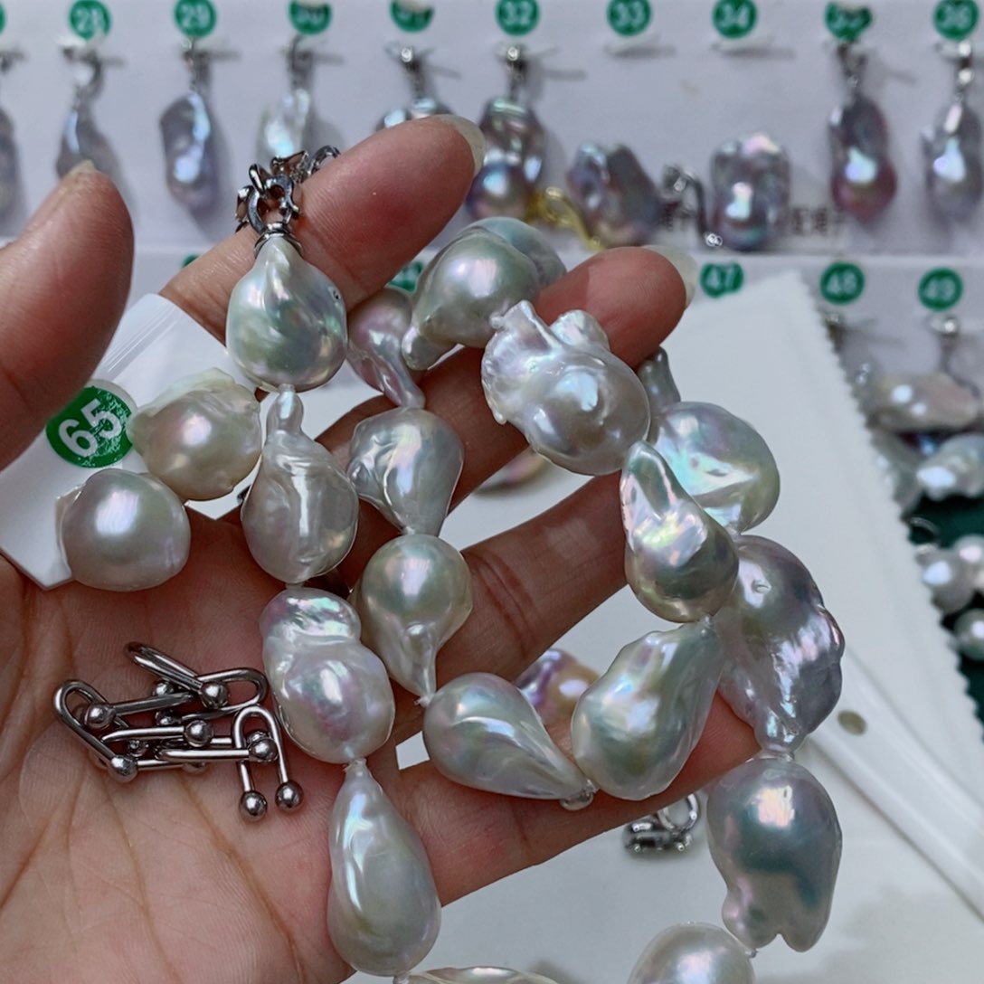 王***9银S925镶嵌淡水珍珠其他