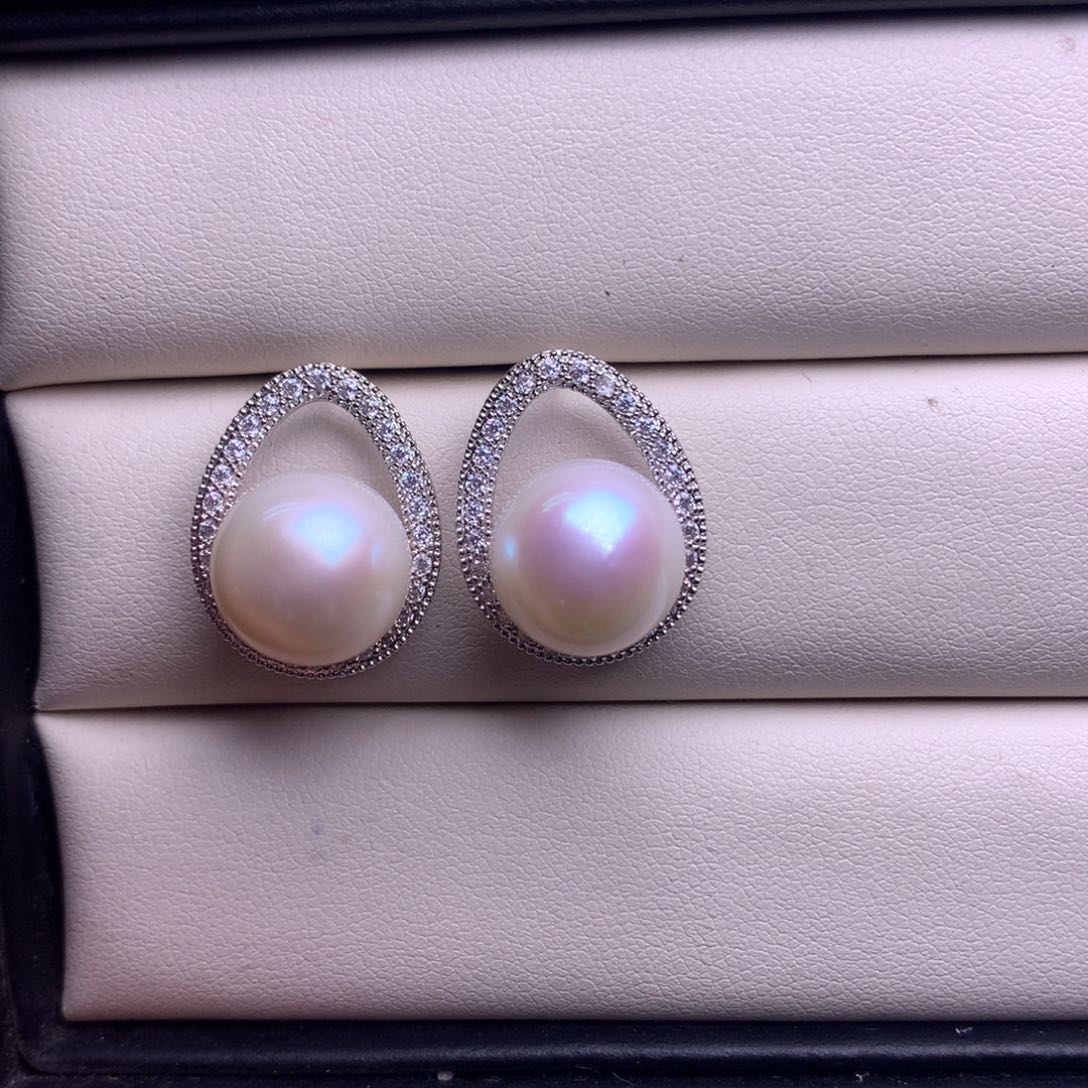 未镶嵌耳饰淡水珍珠