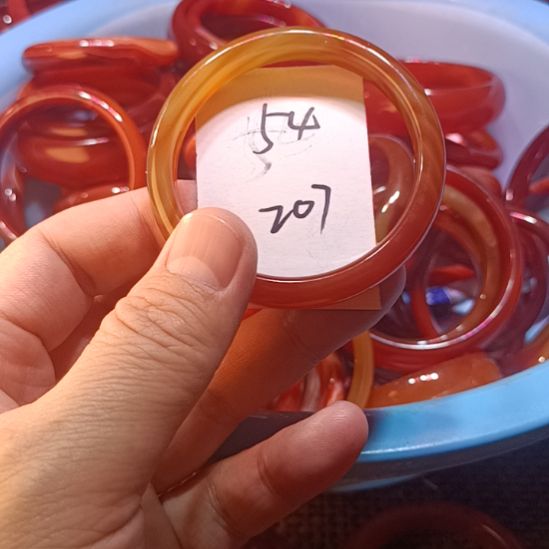 玛瑙/玉髓未镶嵌手镯