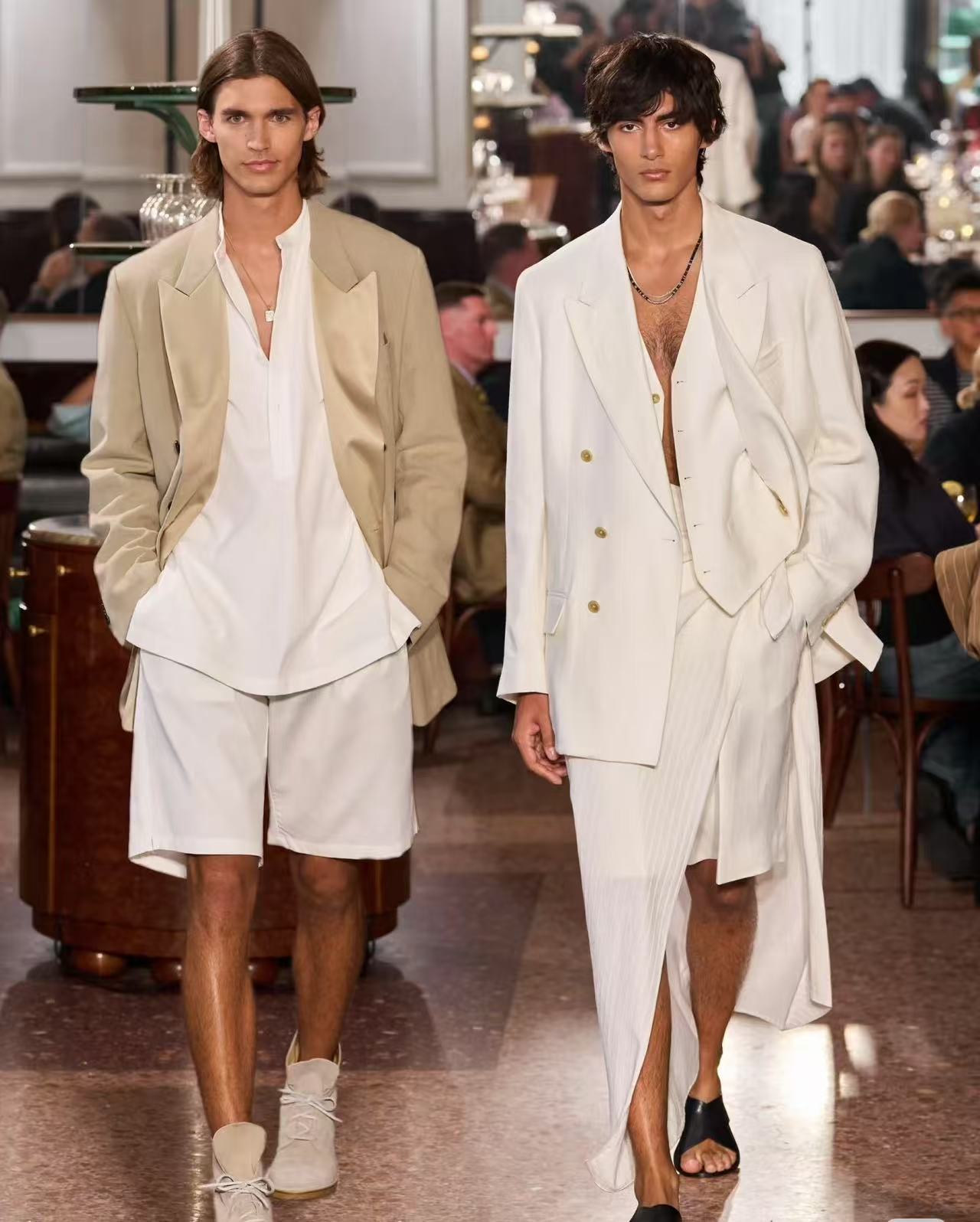 芊芊-25531-奥莱夏季新款高级速干短裤男女同款.1