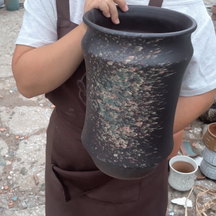 紫砂花盆口19高32正品正品