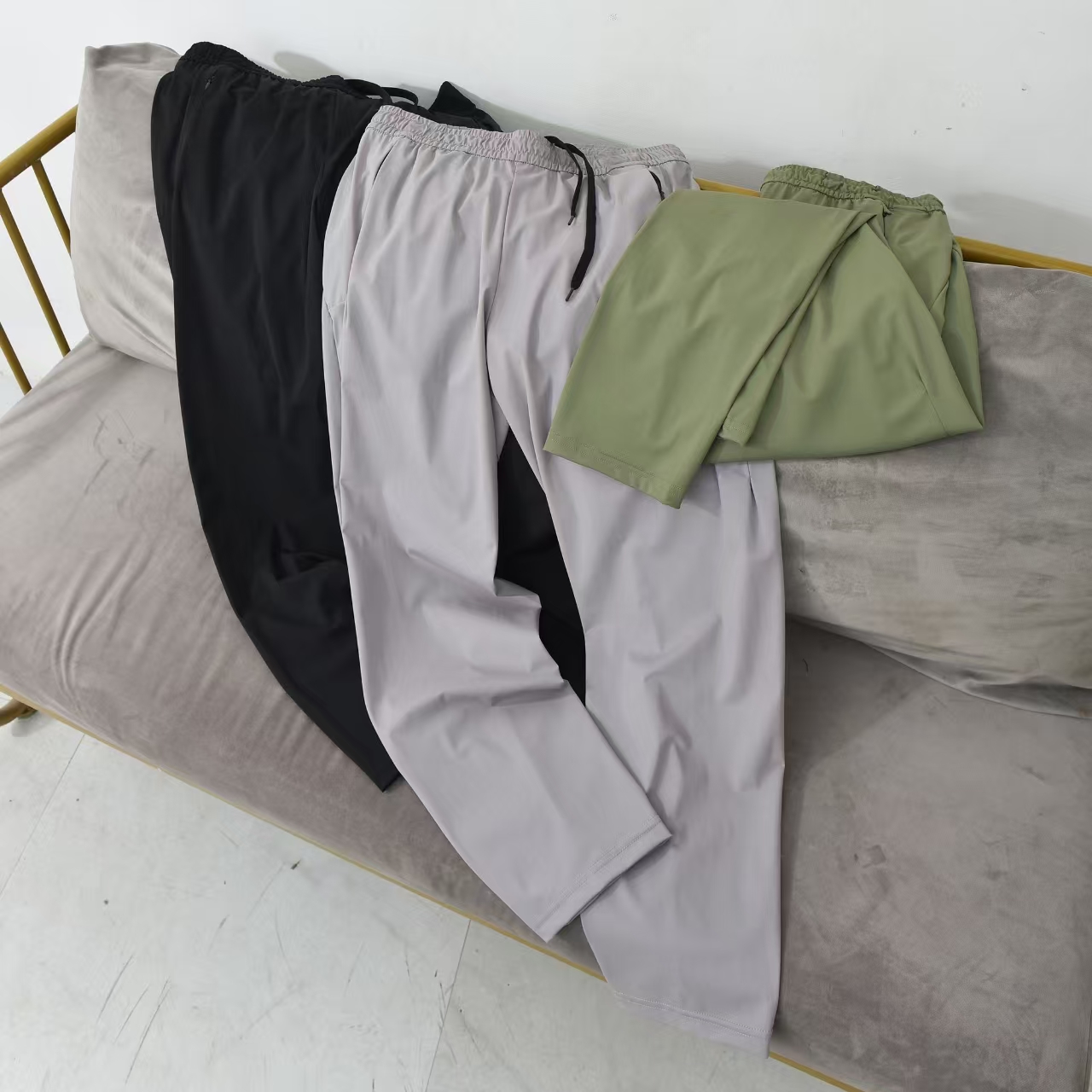 迪系！夏季户外软壳裤弹力速干休闲裤城市机能裤