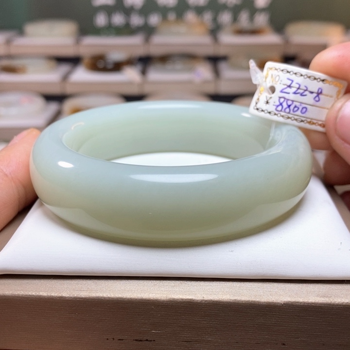 和田玉手镯未镶嵌58.8