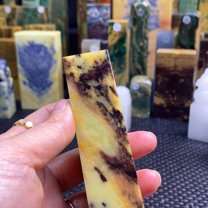 青田石岁**好青田石印章石