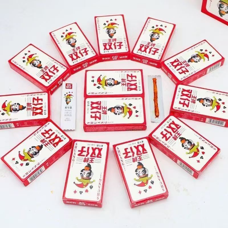 【双仔辣条团单】王牌素牛筋网红零食面筋解馋休闲食品