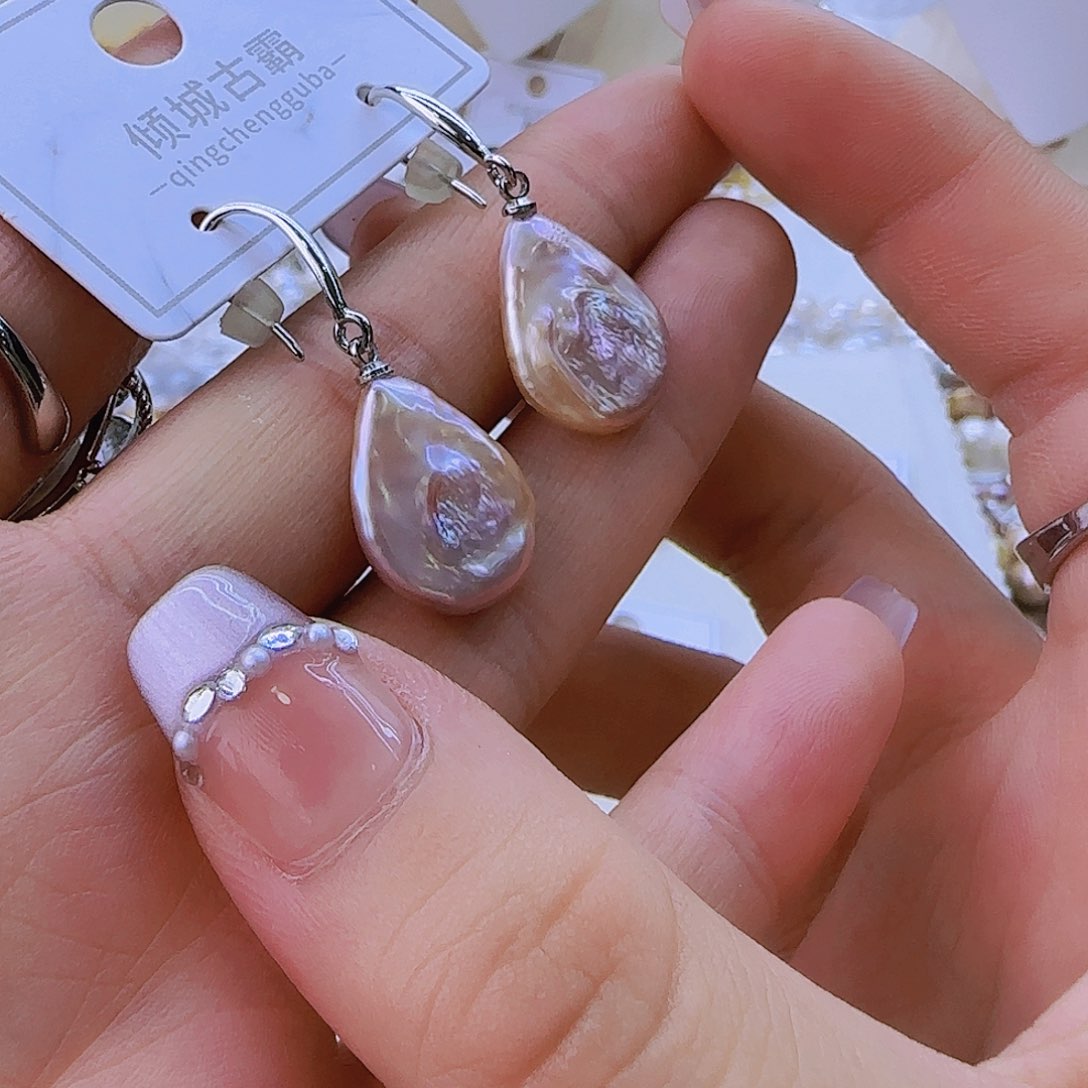 银S925镶嵌淡水珍珠706