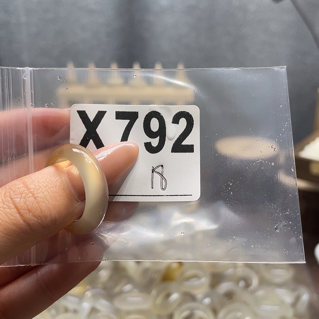 玛瑙/玉髓未镶嵌戒指792