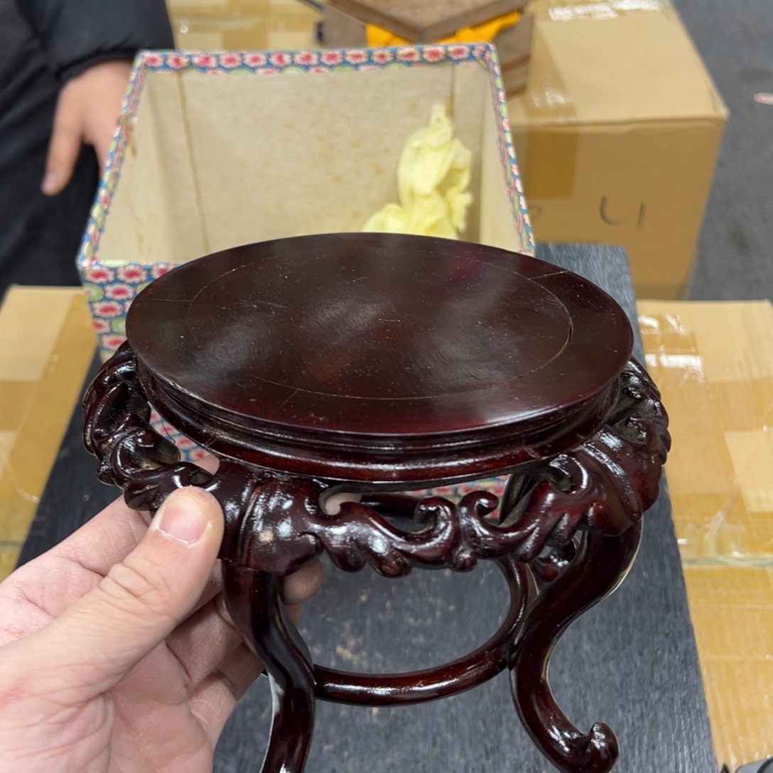 木中古工艺品摆件