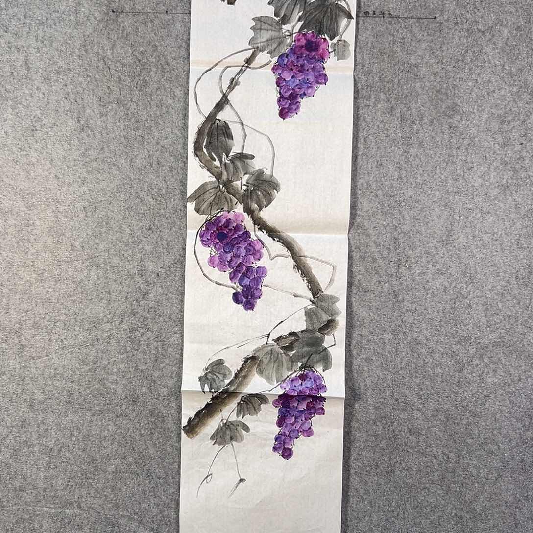 国画843 花鸟在树丛的顶端鸣叫叫声响