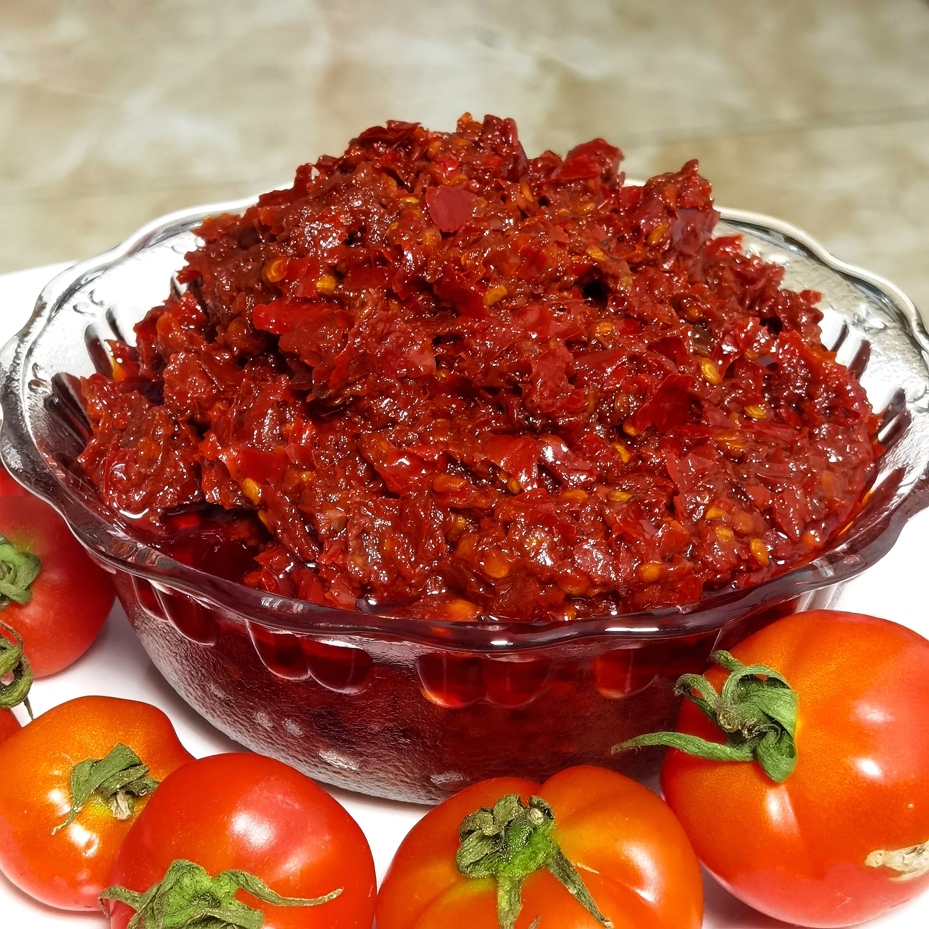 贵州本地老品种西红柿毛辣果糍粑辣椒油辣椒